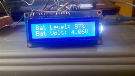 Afbeeldingsresultaten voor Battery Percentage Indicator Arduino