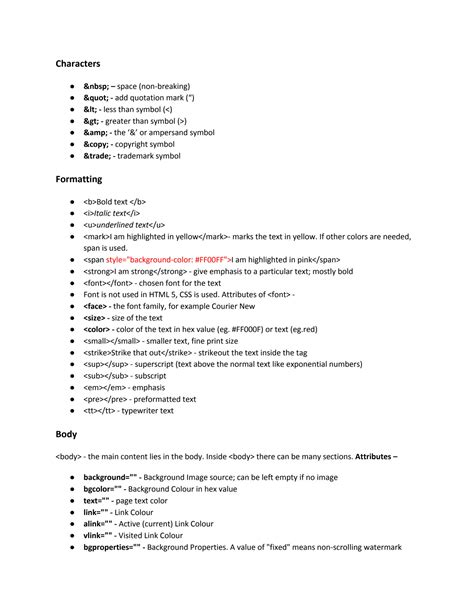 HTML Code for Beginners PDF に対する画像結果