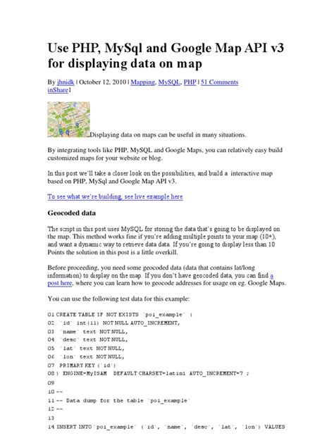 Image result for Visual Map of a Database Query in PHP