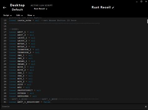 Lua Recoil Script に対する画像結果