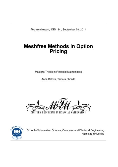 Meshfree Methods に対する画像結果