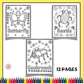 Image result for Spring Bugs Coloring Pages