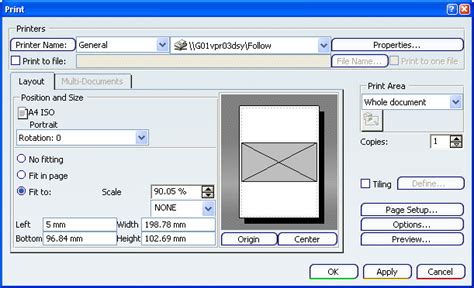 Image result for Print Dialog Box Options