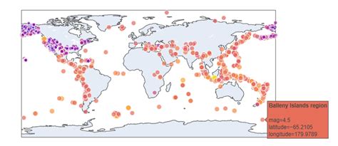 Image result for Plot Geographical Location On Map in Python