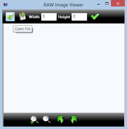Open DNG File に対する画像結果