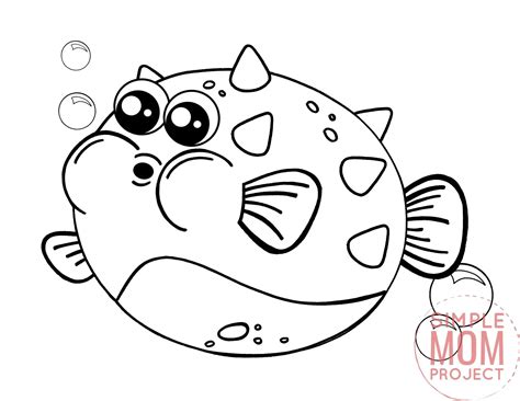 Toradh íomhá ar The Simpsons Coloring Pages Fish