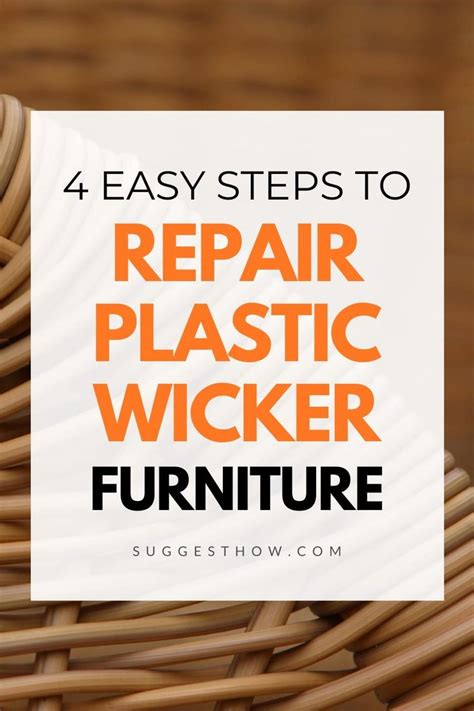 Image result for DIY Wicker Repair