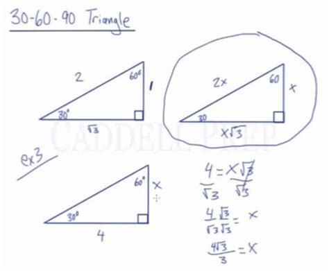 Image result for 30 60 90 Triangle On Graph