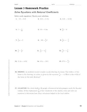 تصویر کا نتیجہ برائے Lesson 3 Homework Practice Answers