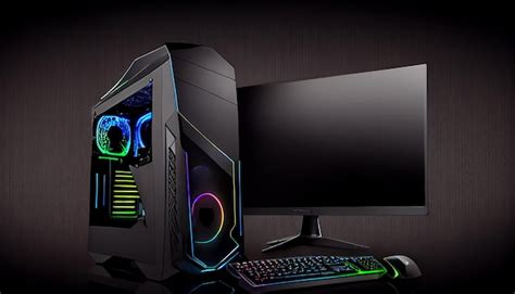 Image result for Desktop Gaming Computer with Monitor