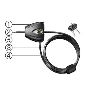 Toradh íomhá ar Master Lock Python Cable