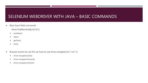 Use Selenium in Java に対する画像結果
