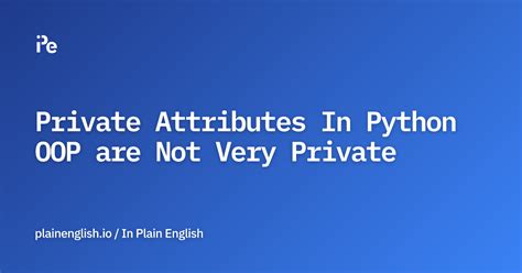 Image result for Private in Python Attributes