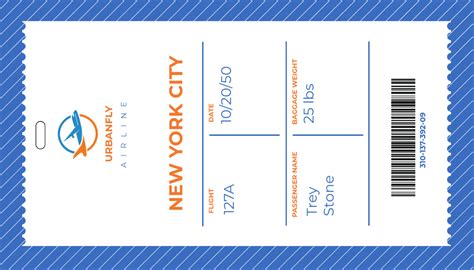 Image result for Baggage Tag Example