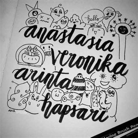 Image result for Contoh Hand Lettering