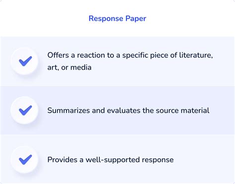 Image result for Response Paper Sample