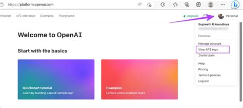 Image result for How to Get Openai API Key