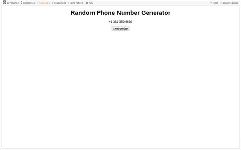Image result for Random Real Phone Number