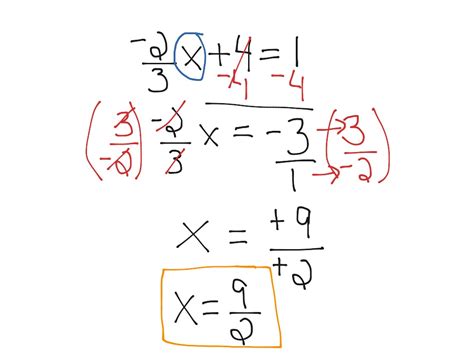 Image result for Solving Two-Step Equations Fractions