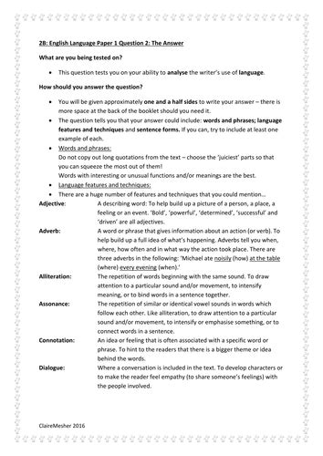 Image result for Paper One Question 2