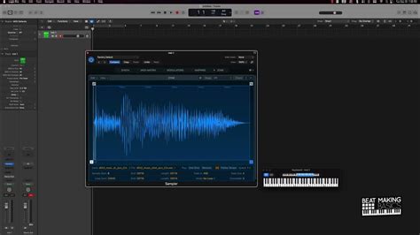 Logic Pro Sampler に対する画像結果