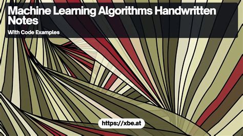 Afbeeldingsresultaten voor Handwritten Notes On Machine Learning