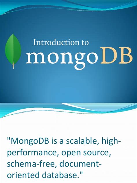 Understanding MongoDB に対する画像結果