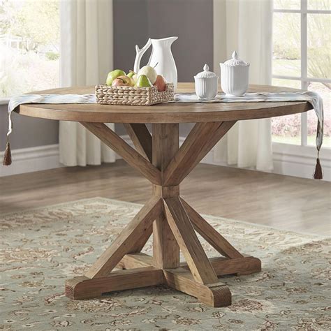 Image result for Living Spaces Rustic Dining Table