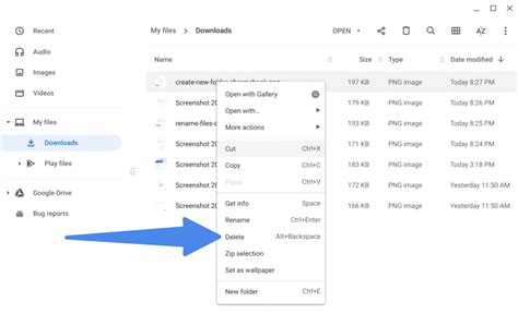 Afbeeldingsresultaten voor Chrome OS File Manager