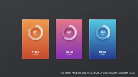 Image result for Gradient UI Home