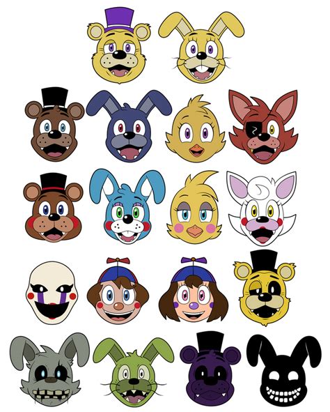 Image result for Random F-NaF Characters Generator