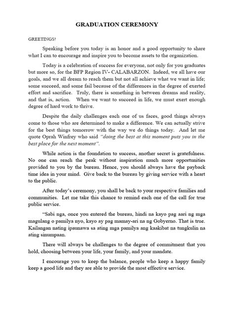 Image result for Graduation Ceremony Examples