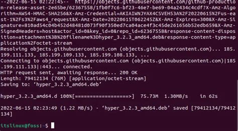 Toradh íomhá ar Terminal Hyper Setting