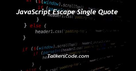 Image result for Escape Character for Single Quote Java
