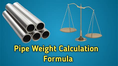 Pipe Weight Calculation Formula కోసం చిత్ర ఫలితం