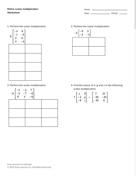 Matrix Multiplication Question Sheet に対する画像結果