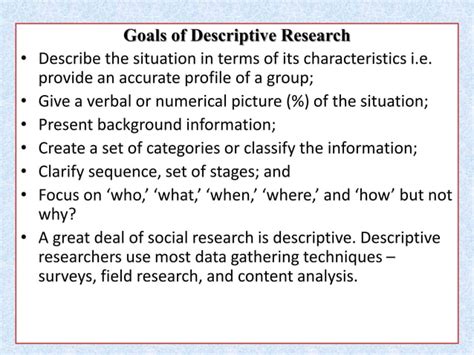 Image result for Descriptive Exploratory Type of Questions