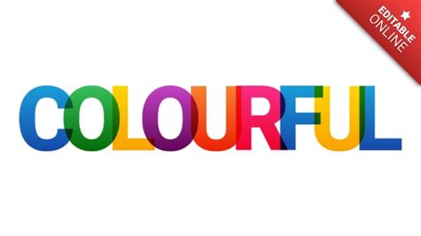 Image result for Color Text Letters