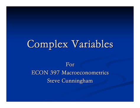 Complex Variables Is Based On に対する画像結果