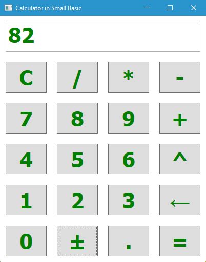 Image result for Small Basic Calculator Code Copy and Paste