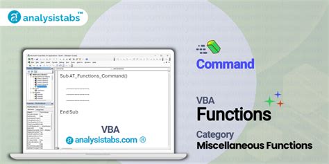 VBA Command List に対する画像結果