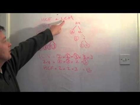 Image result for HCF and LCM Factor Trees