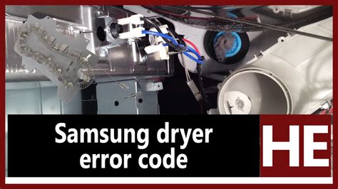 Image result for Samsung Dryer Error Codes