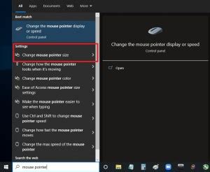 Image result for How to Change Pointer Setting