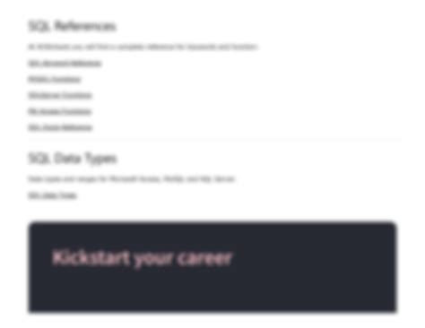 Image result for W3Schools SQL Tutorial Download