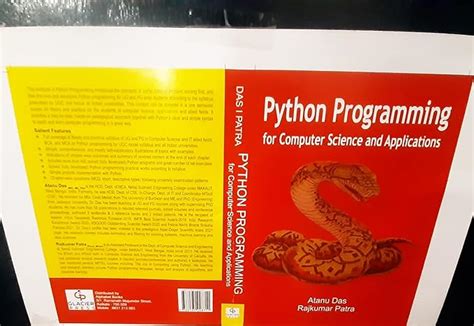 Python Programming Books Photo with Black Colour Cover with Snake Photo に対する画像結果