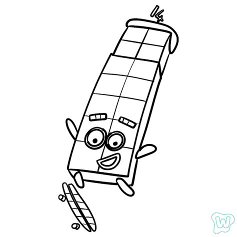 Number Blocks Dessins に対する画像結果