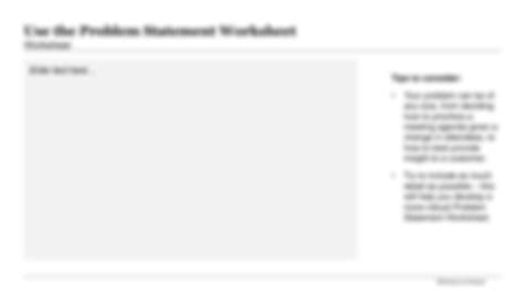 Image result for Problem Statement Activity