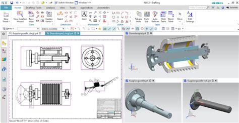 Image result for NX Drawing Example