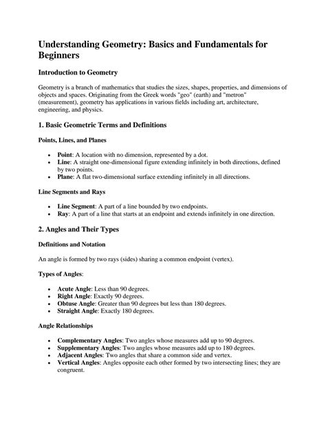 Bildergebnis für Geometry Beginners